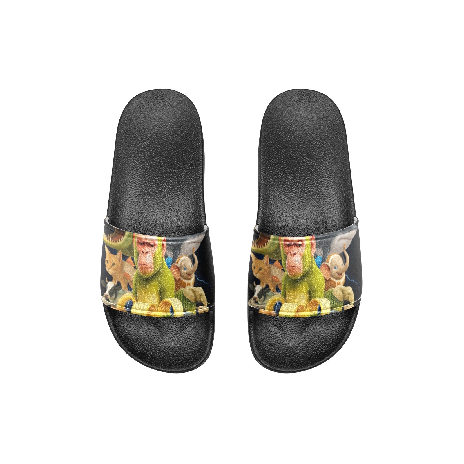 Kids Slippers | Soft Slip-On Sandals | Italian Brainrot Design