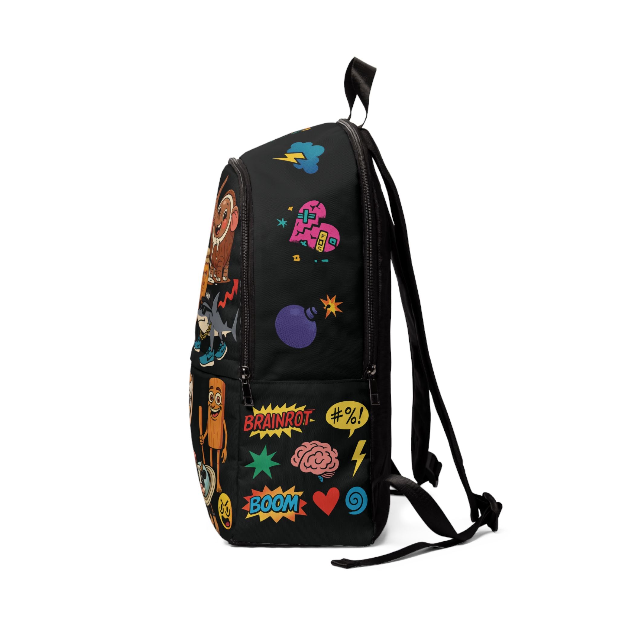 Backpack | Italian Brainrot | Fun Cartoon Design