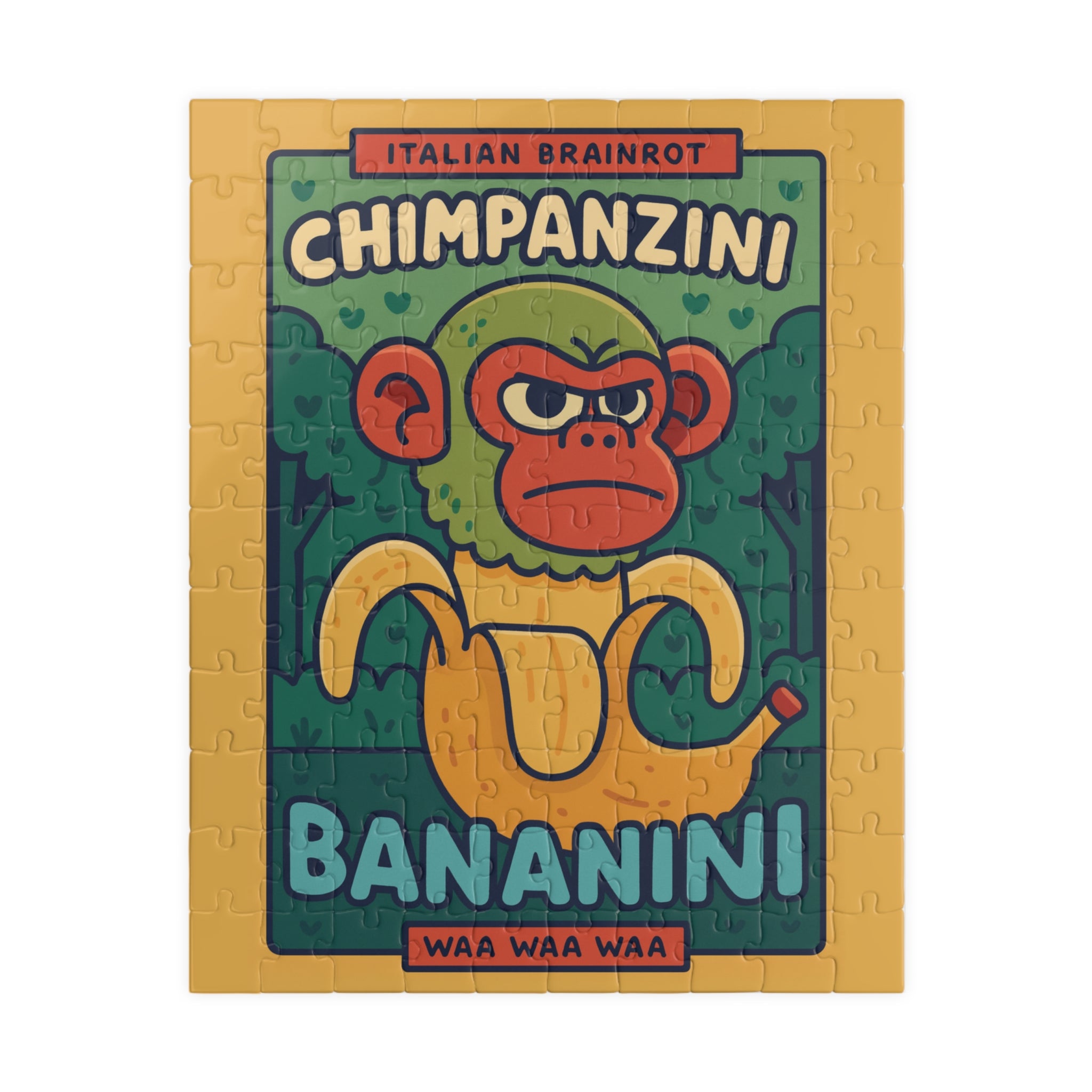Kids Jigsaw Puzzle | Italian Brainrot | Fun Chimpanzini Bananini Design | Play, Solve, Frame & Display!