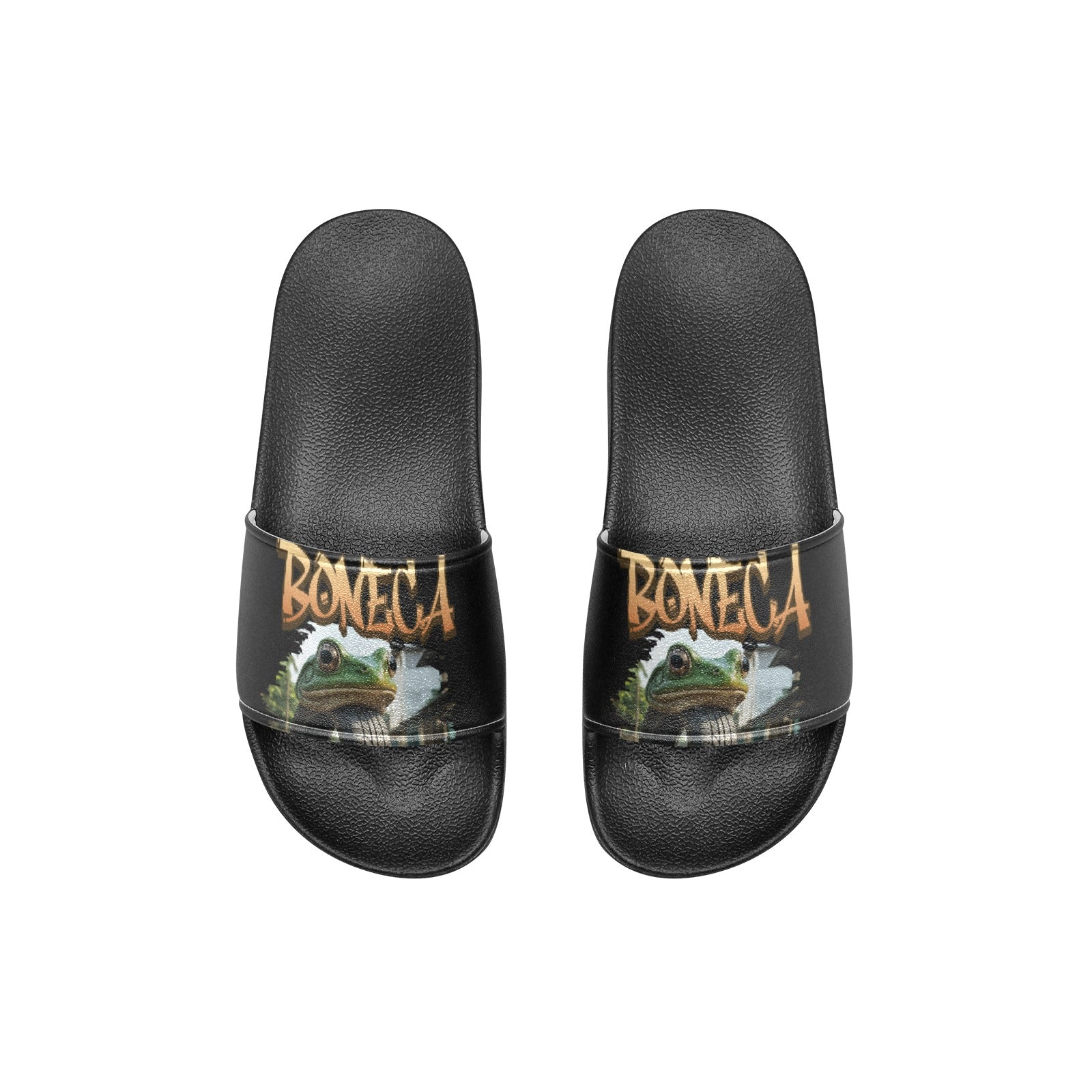 Kids Slippers | Soft Slip-On Sandals | Italian Brainrot Design (Boneca Ambalabu)