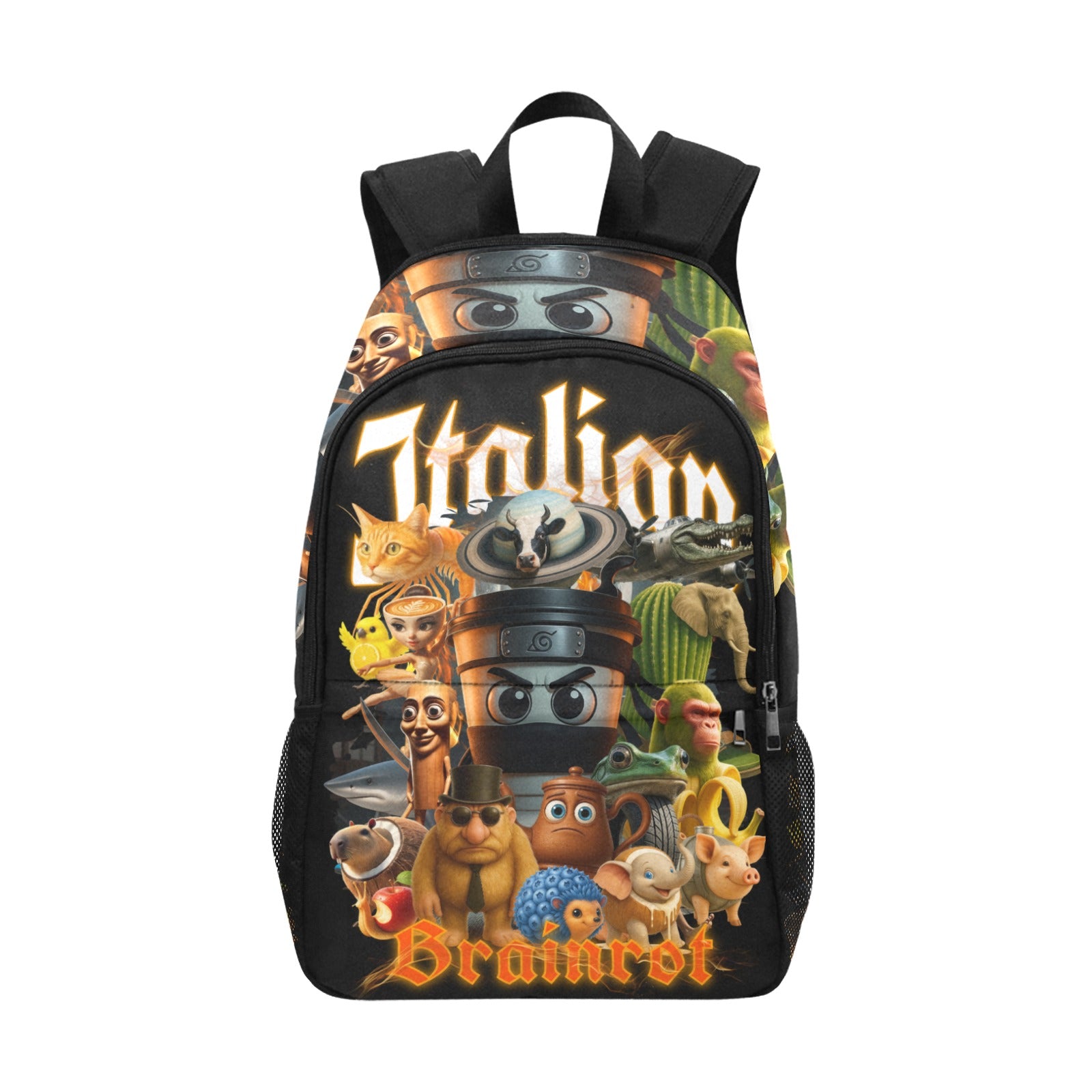 Italian Brainrot Kids Backpack | Trendy Youth Streetcore