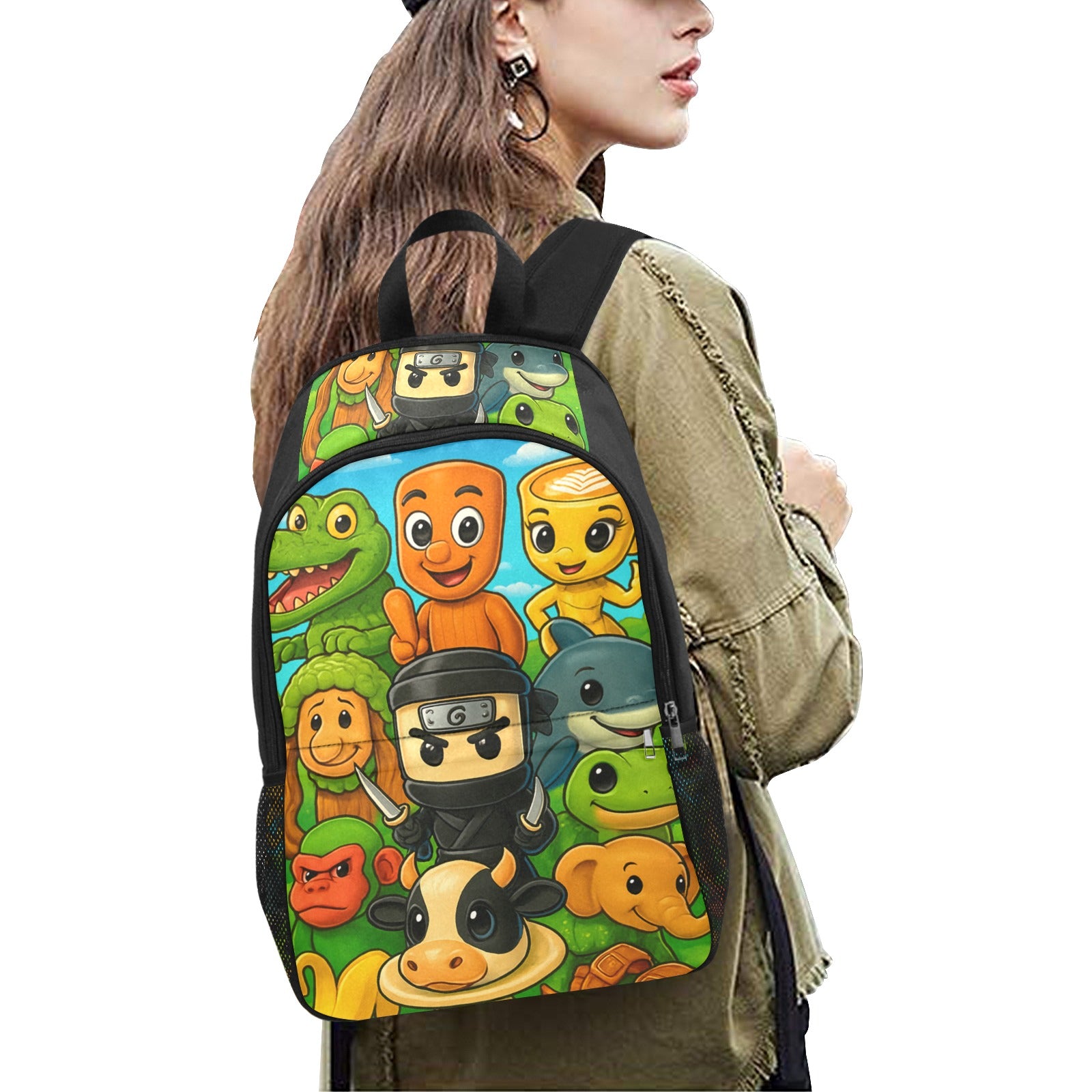 Italian Brainrot Kids Backpack | Trendy Streetcore
