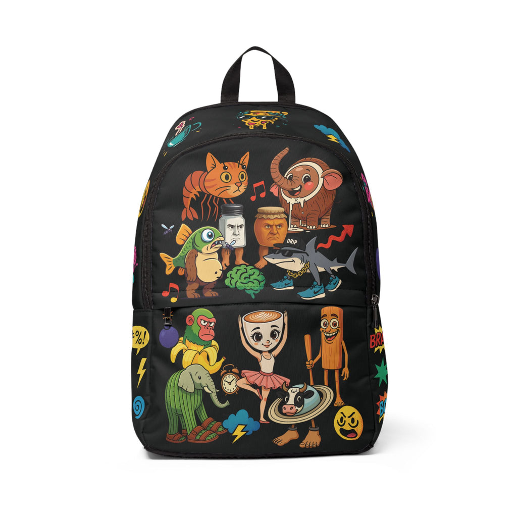 Backpack | Italian Brainrot | Fun Cartoon Design