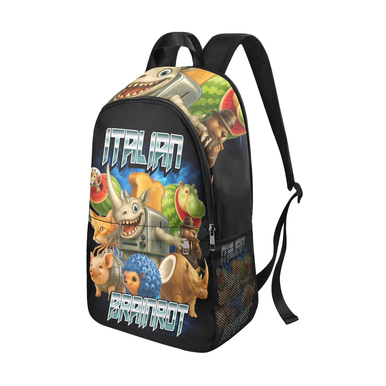 Italian Brainrot Kids Backpack | Trendy Streetcore