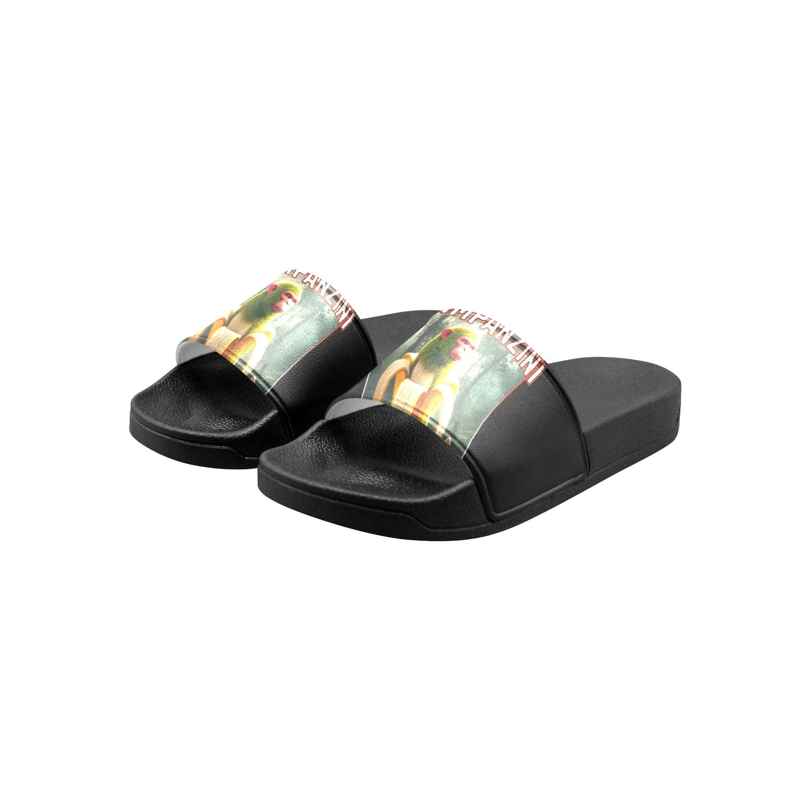 Kids Slippers | Soft Slip-On Sandals | Italian Brainrot Design | Chimpanzini Bananini