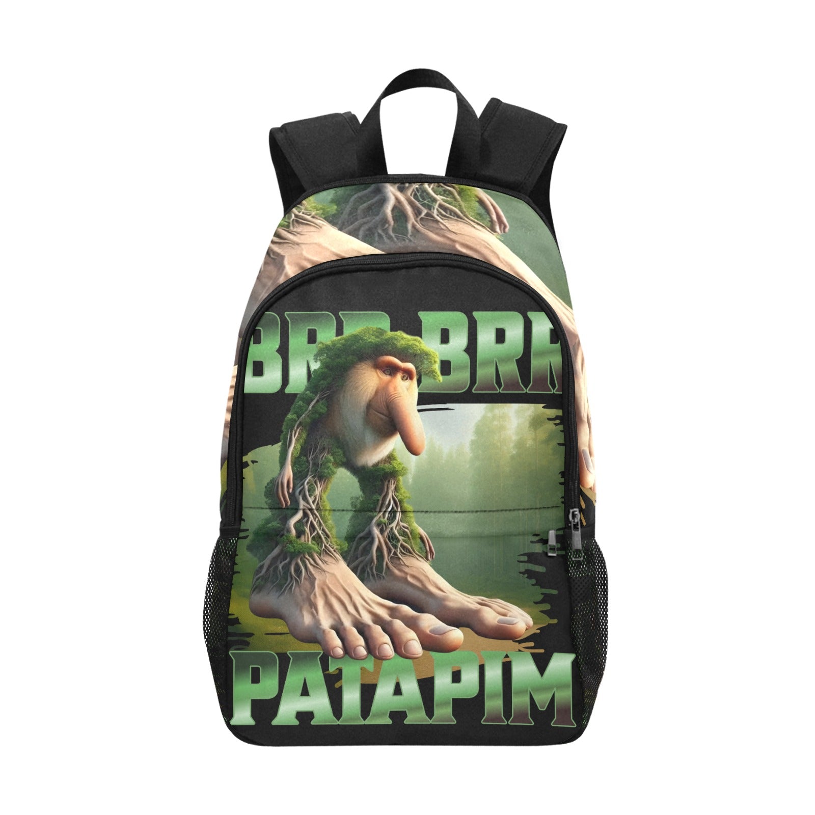 Italian Brainrot Kids Backpack | Trendy Youth Streetcore, featuring Brr Brr Patapim