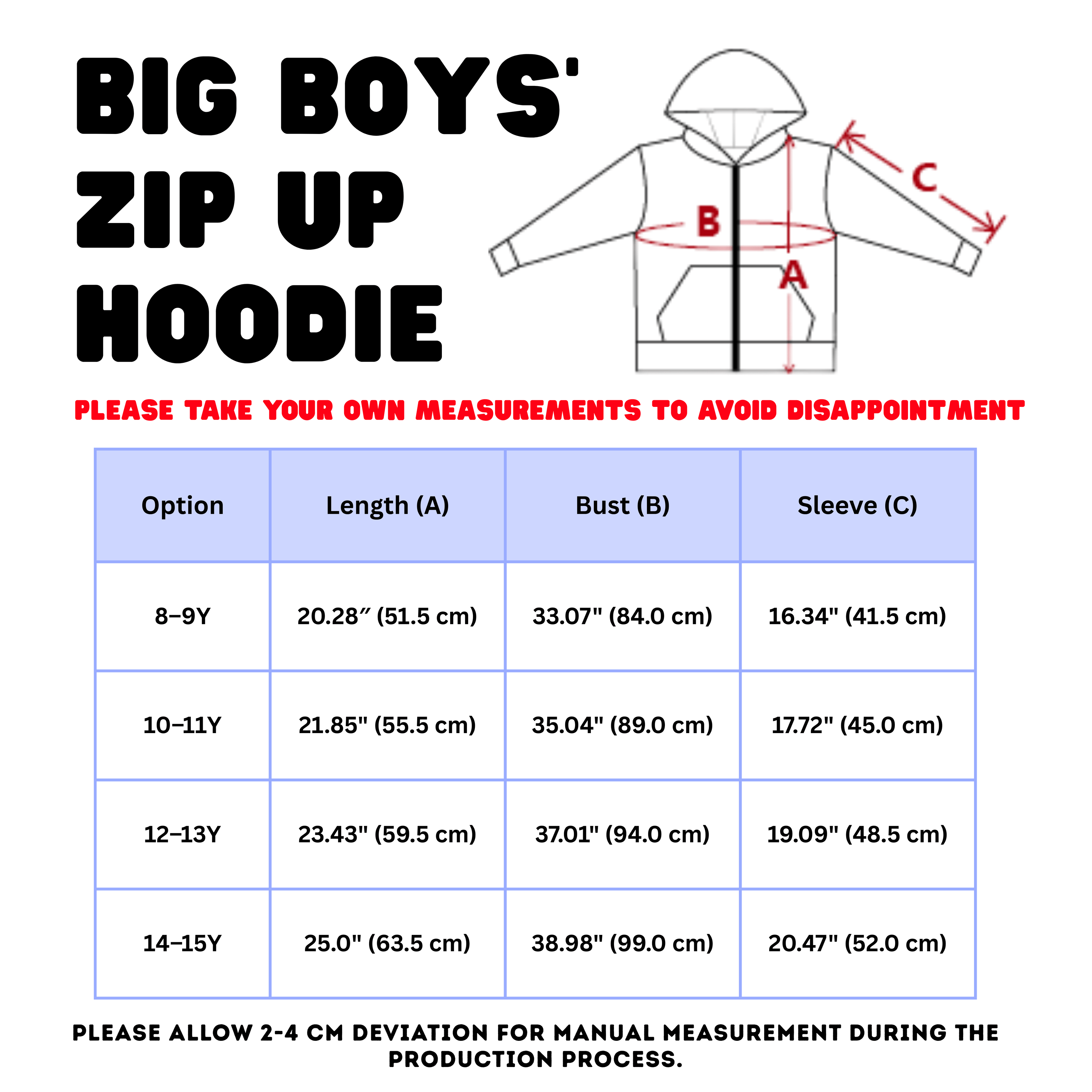Italian Brainrot Big Boys’ Zip-Up Hoodie | Trendy Street Core Zip Hoodie for Kids | Youth Graphic Hoodie (Ages 8-15)