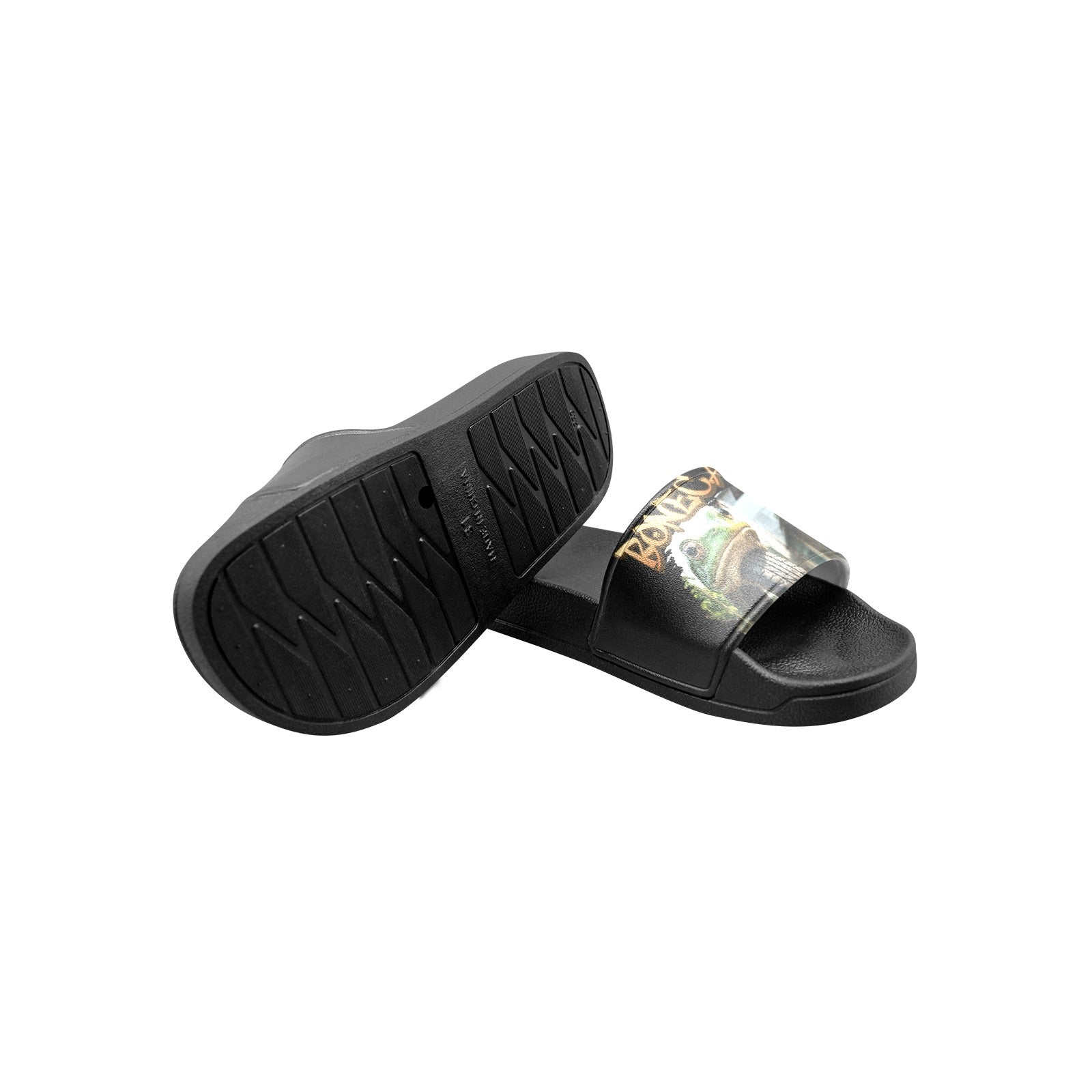 Kids Slippers | Soft Slip-On Sandals | Italian Brainrot Design (Boneca Ambalabu)