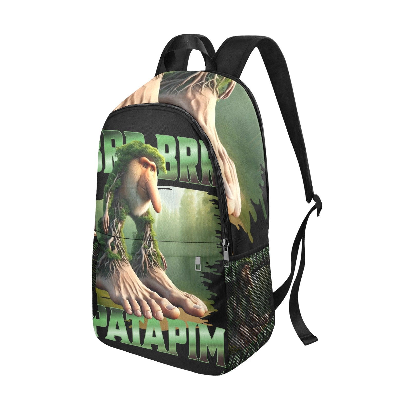 Italian Brainrot Kids Backpack | Trendy Youth Streetcore, featuring Brr Brr Patapim