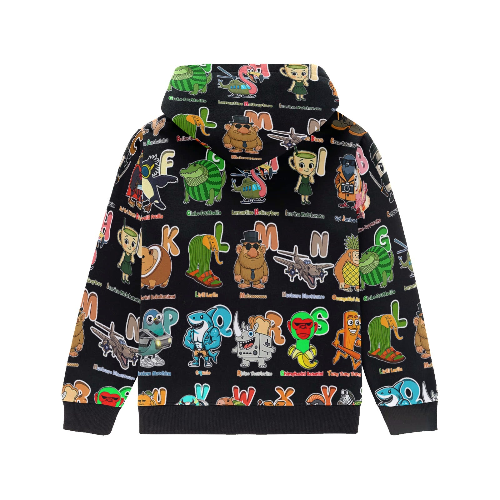 Italian Brainrot Long Sleeve | Little Boys Hoodie