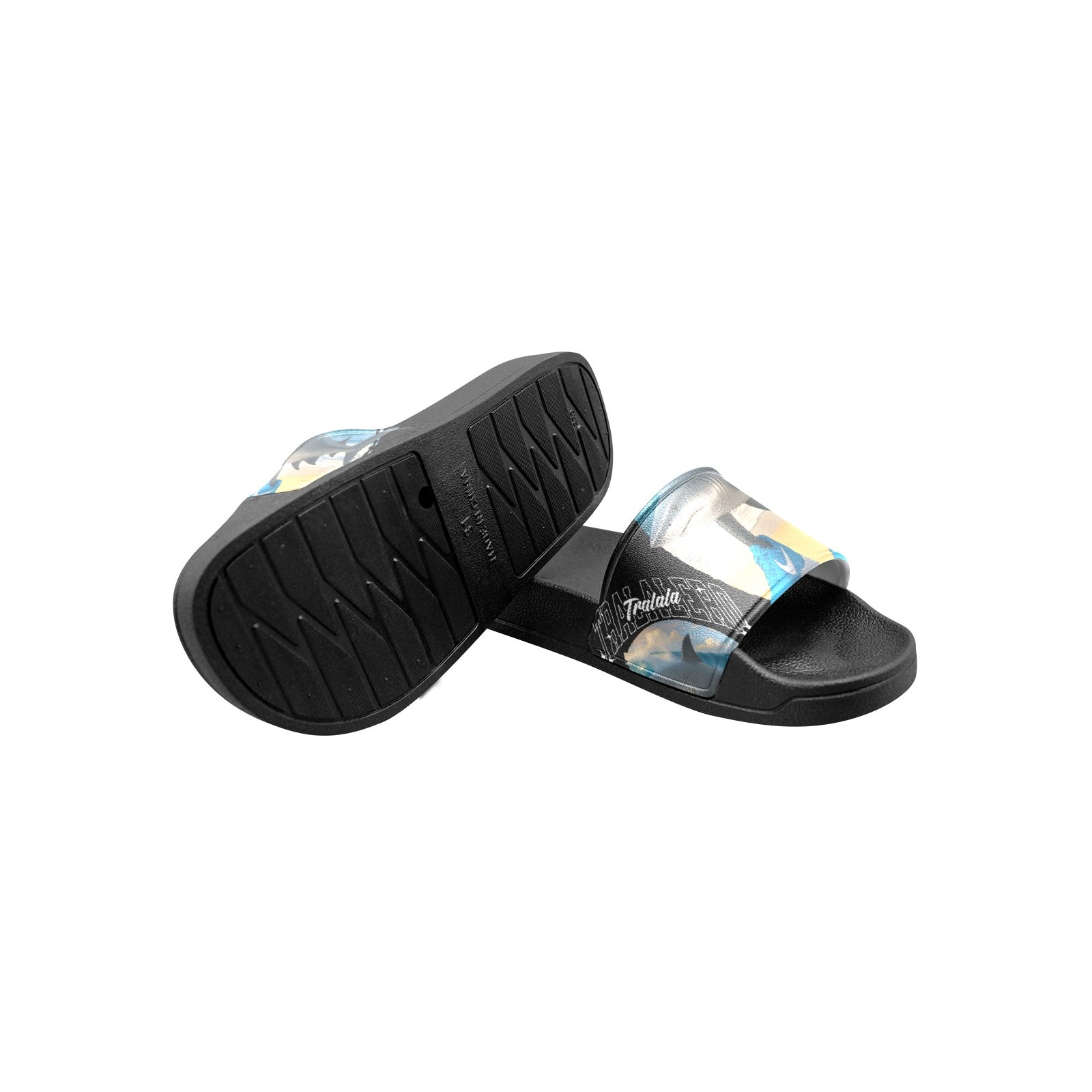 Kids Slippers | Soft Slip-On Sandals | Italian Brainrot | Tralalero Tralala