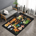Gaming Room Area Rug | Cartoon Italian Brainrot Themed | Kids Gamer Bedroom Mat