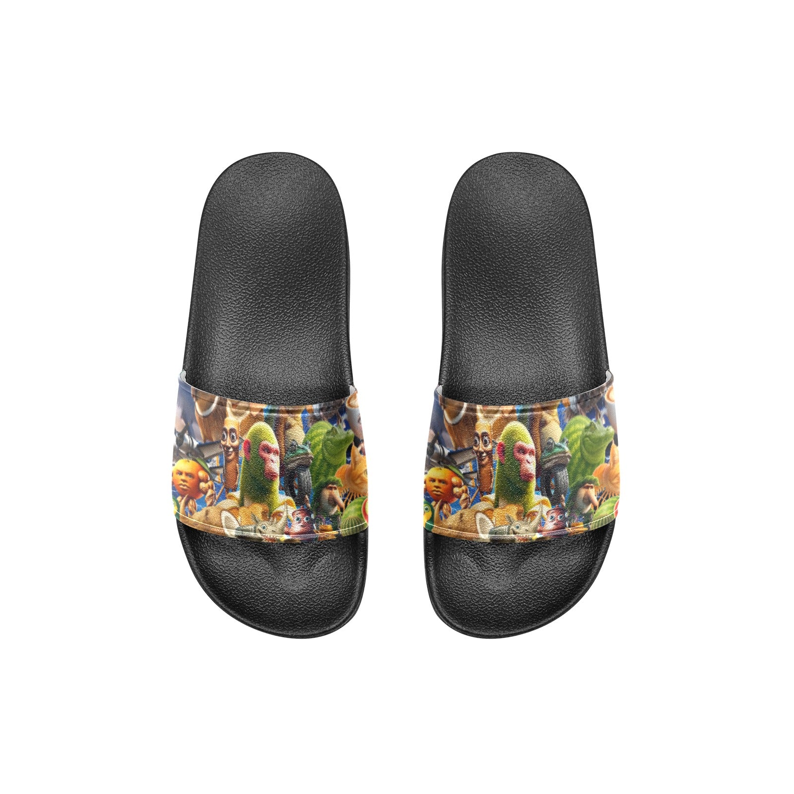 Kids Slippers | Soft Slip-On Sandals | Italian Brainrot Design