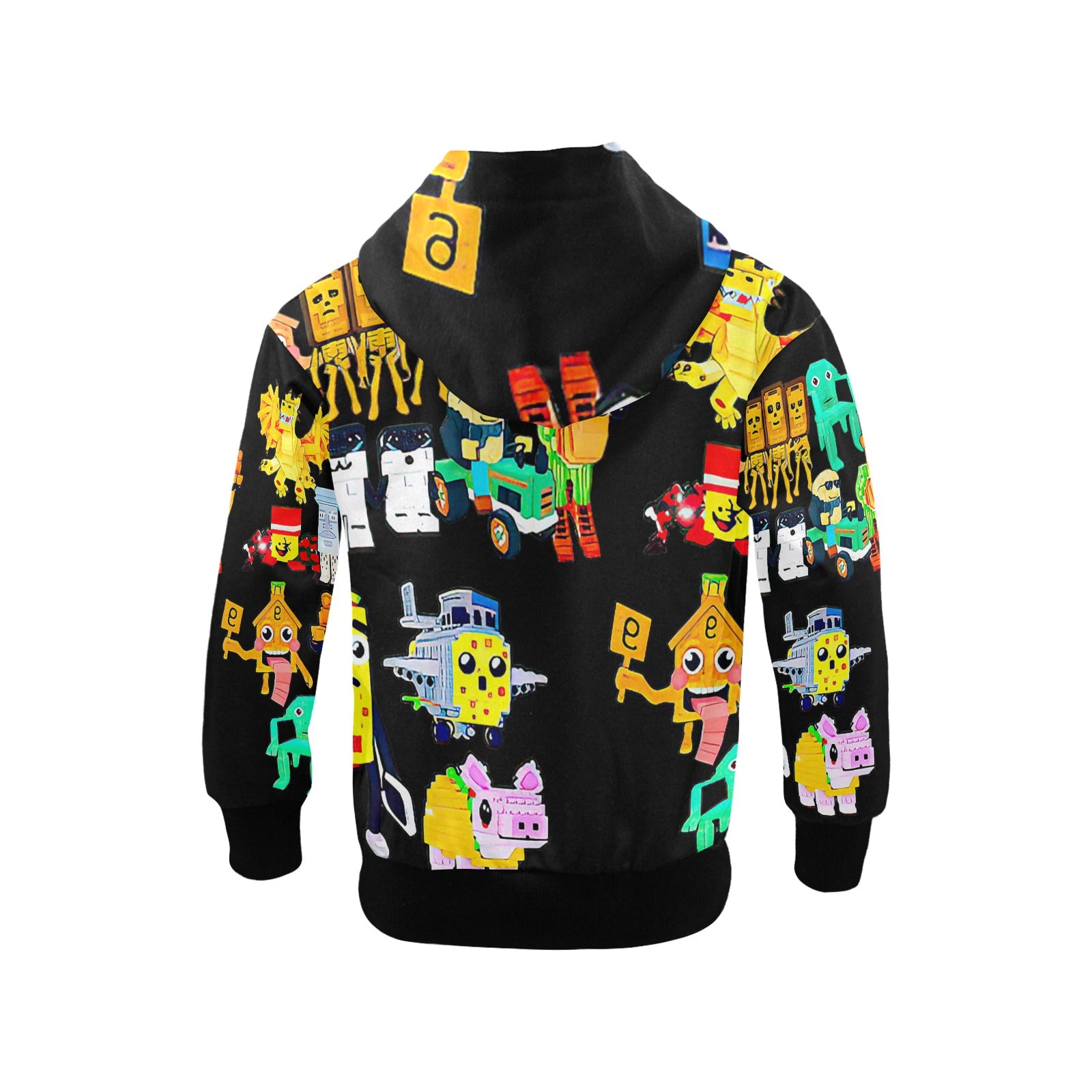 Steal A Brainrot | Big Boys’ Zip-Up Hoodie | Trendy Street Core Zip Hoodie for Kids | Youth Graphic Hoodie