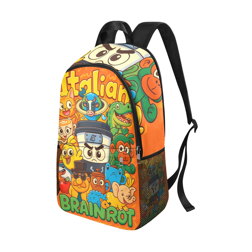 Italian Brainrot Kids Backpack | Fun Youth Streetwear